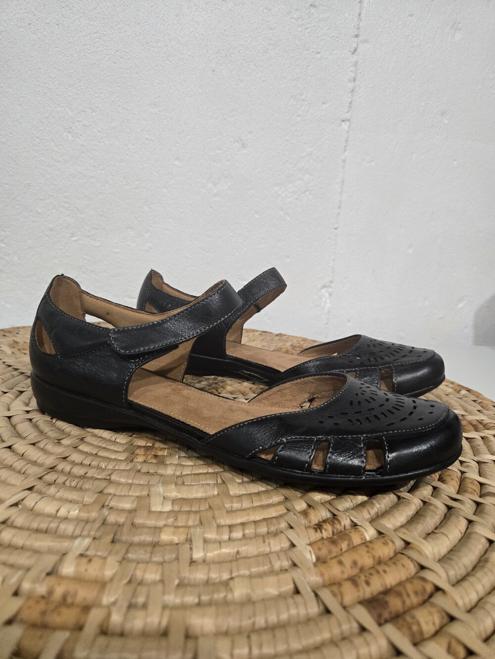 Naturalizer Black Mary Jane Flats